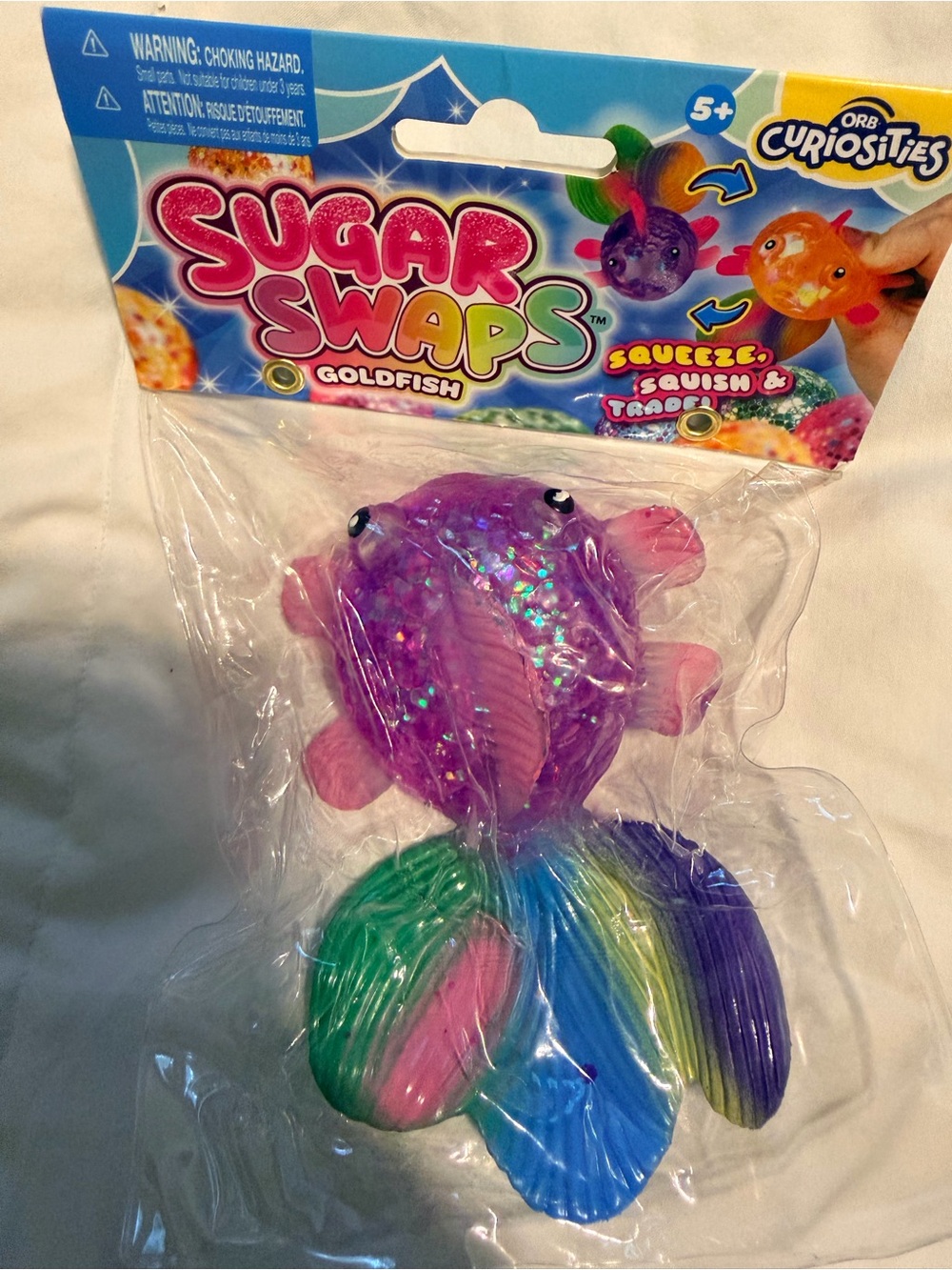 Sugar Swaps Purple Goldfish Sensory Toy - Orb Curiosities